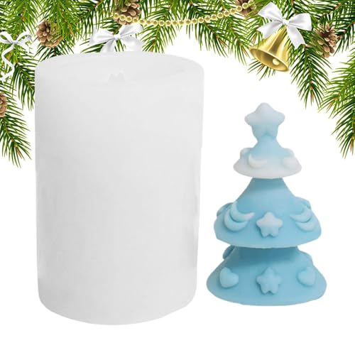 Resin Casting Mold Kit, Star Moon Christmas Tree Candle Making Kit, Wiederverwendbares Aromatherapy Decoration Mold for Handmade Crafts, Seife, Seife, , Epoxidharz, Holiday Decoration Supplies Resin Casting Mold Kit, Star Moon Christmas Tree Candle Making Kit, Wiederverwendbares Aromatherapy Decoration Mold for Handmade Crafts, Seife, Seife, , Epoxidharz, Holiday Decoration Supplies von Fravsiu