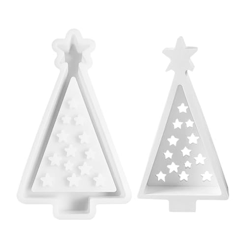 Silikongussformen, Epoxidharz, Holiday Crafting Molds, Cake Decorating Molds, Christmas Tree Silicone Molds Easy Unmold Epoxy Casting Molds for Decoration for Cake Soap Silikongussformen, Epoxidharz, Holiday Crafting Molds, Cake Decorating Molds, Christmas Tree Silicone Molds Easy Unmold Epoxy Casting Molds for Decoration for Cake Soap von Fravsiu