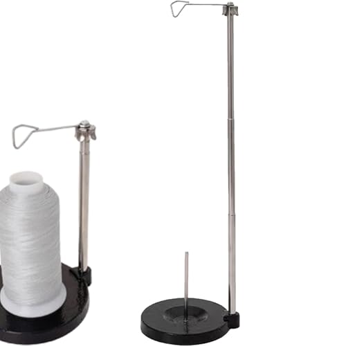Thread Spool Holder für Stickerei | Single Thread Holder | Kegelfädenhalter mit Heavy Base | Effizientes Zubehör für Frauen und Mädchen Nähprojekte, Embroidery Supplies Organizer Thread Spool Holder für Stickerei | Single Thread Holder | Kegelfädenhalter mit Heavy Base | Effizientes Zubehör für Frauen und Mädchen Nähprojekte, Embroidery Supplies Organizer von Fravsiu