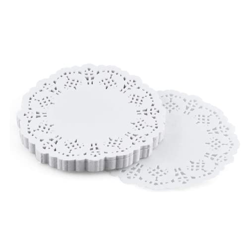 150 Stück Rund Papierdeckchen,4,5 Zoll Runde Papier Tischsets Deckchen Kuchenmatte Papier für Hochzeit, Geburtstag, Kuchen, Desserts, Geschirr Lebensmitteldekoration 150 Stück Rund Papierdeckchen,4,5 Zoll Runde Papier Tischsets Deckchen Kuchenmatte Papier für Hochzeit, Geburtstag, Kuchen, Desserts, Geschirr Lebensmitteldekoration von Frdelma