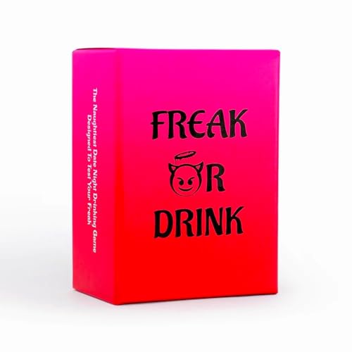 Freak Or Drink - Das seltsamste Trinkspiel für Paare perfekt für Verabredungen, Geburtstage und Jubiläen - Let's Get Drunk, Wild & Freaky! | Valentinstagsgeschenke Freak Or Drink - Das seltsamste Trinkspiel für Paare perfekt für Verabredungen, Geburtstage und Jubiläen - Let's Get Drunk, Wild & Freaky! | Valentinstagsgeschenke von Freak Or Drink