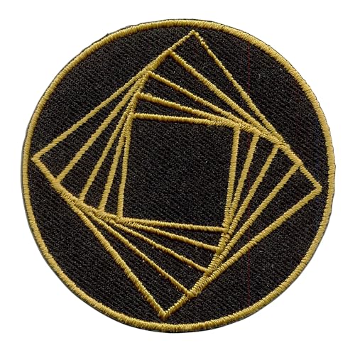Freak Scene Aufnäher - Hexaeder - Metatrons Würfel - heilige Geometrie - gold oder silber - Patch gold Freak Scene Aufnäher - Hexaeder - Metatrons Würfel - heilige Geometrie - gold oder silber - Patch gold von Freak Scene