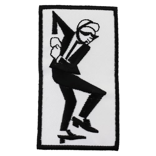 Freak Scene Aufnäher - SKA - Tänzer - Mann - schwarz-weiß - Patch Freak Scene Aufnäher - SKA - Tänzer - Mann - schwarz-weiß - Patch von Freak Scene