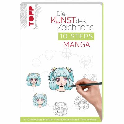 TOPP Die Kunst des Zeichnens 10 Steps - Manga von Frech Verlag