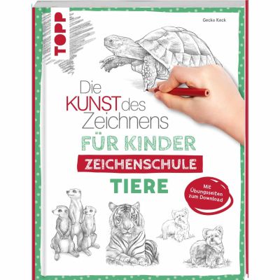 Die Kunst des Zeichnens für Kinder - Zeichenschule Tiere von TOPP