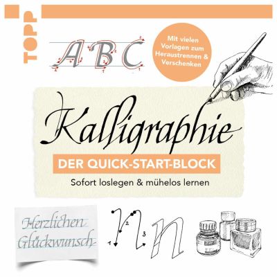TOPP Kalligraphie - Der Quick-Start-Block von Frech Verlag