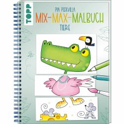 Mix-Max-Malbuch - Tiere von TOPP