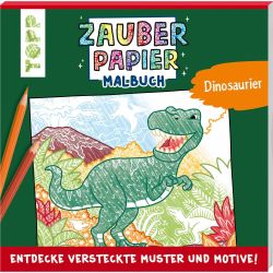 Zauberpapier Malbuch - Dinosaurier von TOPP