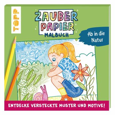 Zauberpapier Malbuch - Natur von TOPP