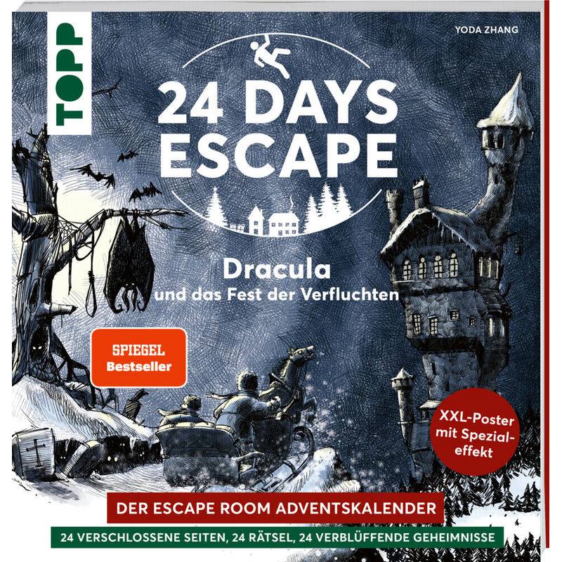 24 Days Escape - Der Escape Room Adventskalender: Dracula Und Das Fest Der Verfluchten. Spiegel Bestseller - Yoda Zhang, Gebunden von Frech