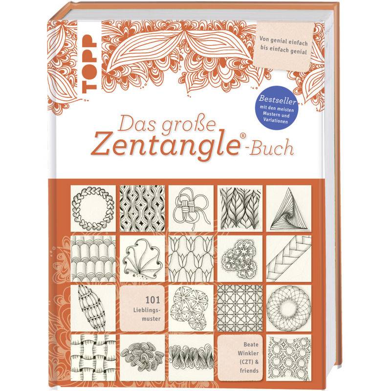 Das Große Zentangle®-Buch - Beate Winkler, Gebunden von Frech