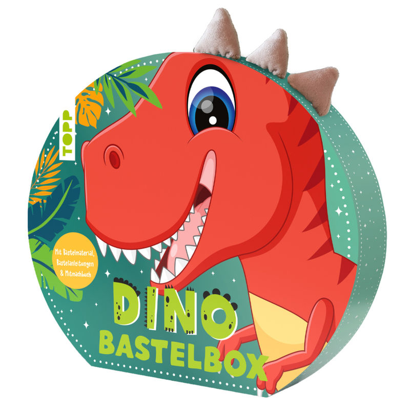 Dino-Bastelbox. Mit Anleitungen, Bastelmaterial Und Mitmachbuch von Frech