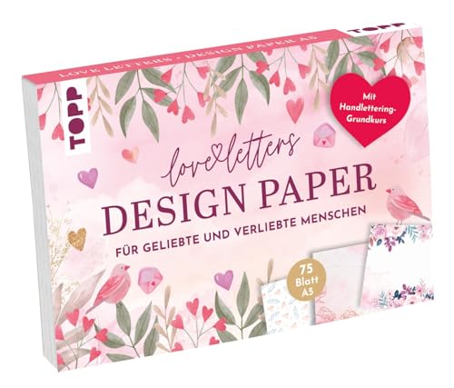 Design Paper Love Letters A5 von TOPP
