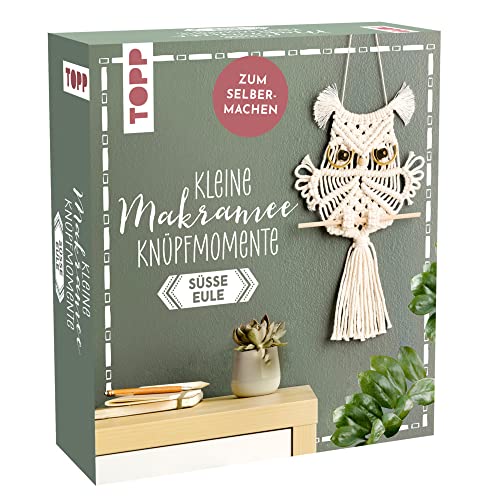 Frech Kleine Knüpfmomente: Makramee-Knüpf-Set - Süße Eule Frech Kleine Knüpfmomente: Makramee-Knüpf-Set - Süße Eule von Frech