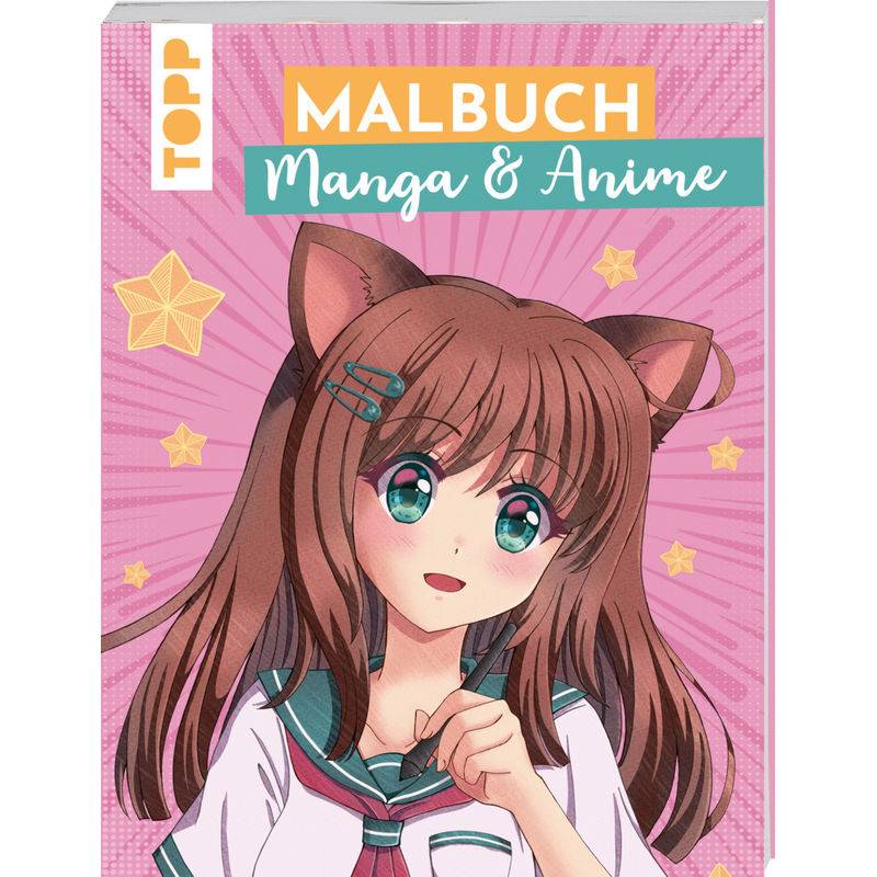 Malbuch Manga & Anime - Cottoneeh, nayght-tsuki, Yenni Vu, Taschenbuch von Frech