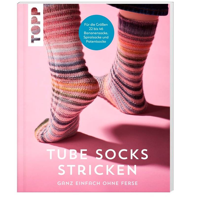 Tube Socks Stricken - Ganz Einfach Ohne Ferse - Brigitte Zimmermann, Barbara Sander, Ulrike Brüggemann, Taschenbuch von Frech