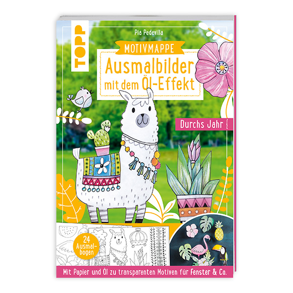 Ausmalbilder mit Öl-Effekt Ausmalbilder mit Öl-Effekt von Frechverlag