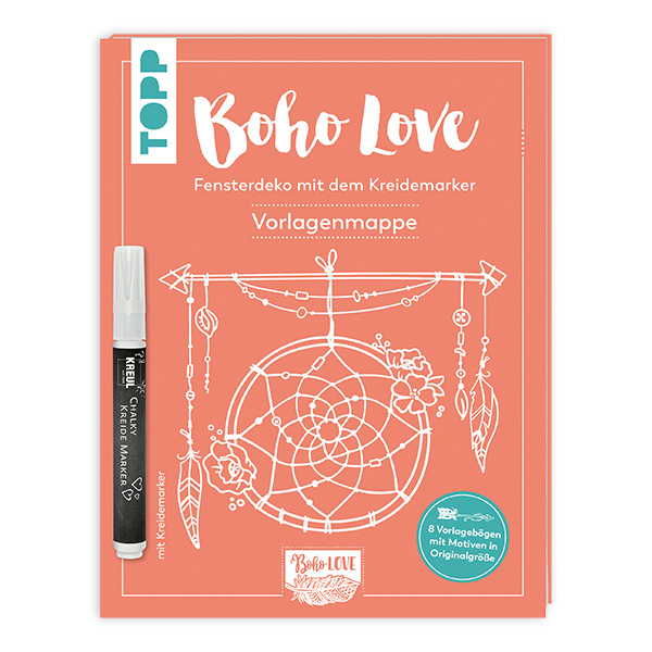 Boho Love - Fensterdeko von Frechverlag