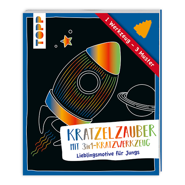 Kratzelzauber für Jungs Kratzelzauber für Jungs von Frechverlag