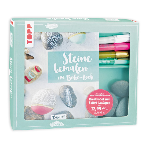 Kreativset "Steine bemalen" Kreativset "Steine bemalen" von Frechverlag