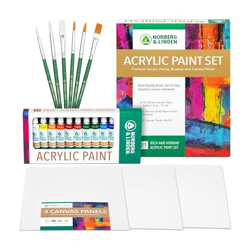 Free Hand Acrylfarbe Kunst Set von Free Hand