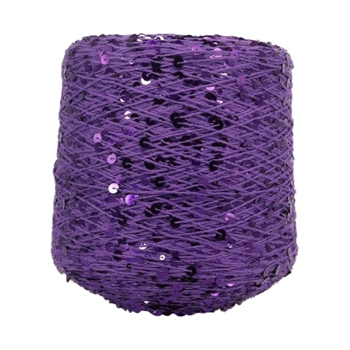 Freebily Rolle Glitzerndes Sequengarn Zum Stricken Strickmodisches Garn Häkelgarn Strang Für Handarbeit Typ 10 Einheitsgröße Freebily Rolle Glitzerndes Sequengarn Zum Stricken Strickmodisches Garn Häkelgarn Strang Für Handarbeit Typ 10 Einheitsgröße von Freebily