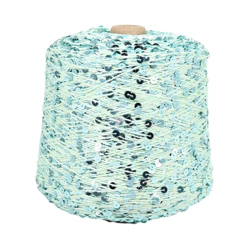 Freebily Rolle Glitzerndes Sequengarn Zum Stricken Strickmodisches Garn Häkelgarn Strang Für Handarbeit Typ 12 Einheitsgröße Freebily Rolle Glitzerndes Sequengarn Zum Stricken Strickmodisches Garn Häkelgarn Strang Für Handarbeit Typ 12 Einheitsgröße von Freebily
