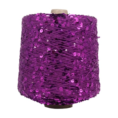 Freebily Rolle Glitzerndes Sequengarn Zum Stricken Strickmodisches Garn Häkelgarn Strang Für Handarbeit Typ 14 Einheitsgröße Freebily Rolle Glitzerndes Sequengarn Zum Stricken Strickmodisches Garn Häkelgarn Strang Für Handarbeit Typ 14 Einheitsgröße von Freebily