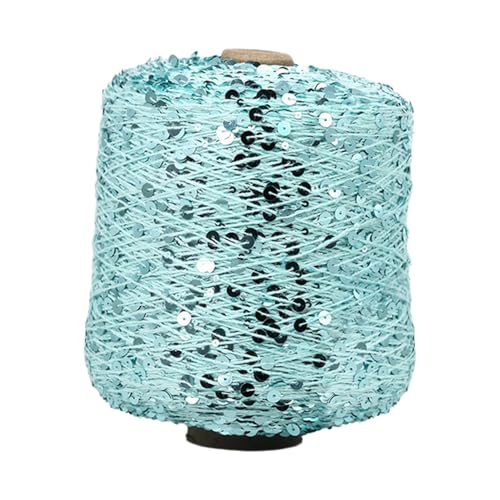 Freebily Rolle Glitzerndes Sequengarn Zum Stricken Strickmodisches Garn Häkelgarn Strang Für Handarbeit Typ 16 Einheitsgröße Freebily Rolle Glitzerndes Sequengarn Zum Stricken Strickmodisches Garn Häkelgarn Strang Für Handarbeit Typ 16 Einheitsgröße von Freebily
