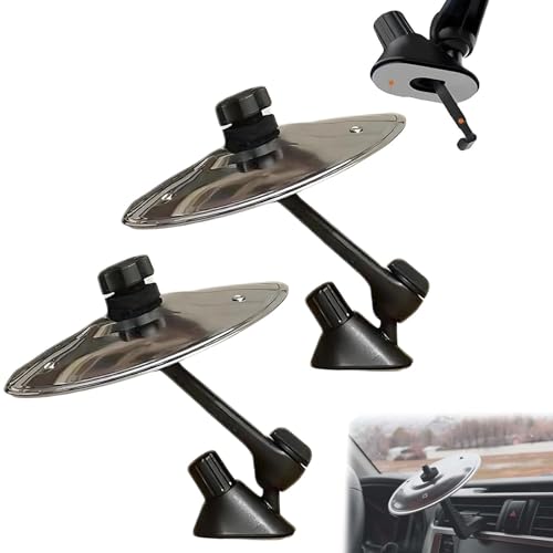 Autounfall Cymbal - Einfache Installation und robuste Mini -Drum -Crash -Becken für Autoentlüftung, Clip -On -Luftentlüftungstrommel -Becken, machen Sie mehr Spaß (2Pcs) von Frenaki