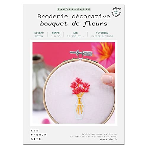 French Kits-Stickerei-Set, K-0034, mehrfarbig von French Kits