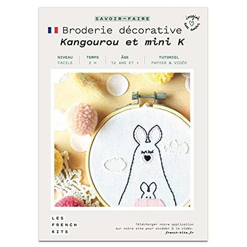 French Kits-Mon Kindance Bastelset, K-0072, mehrfarbig von French Kits