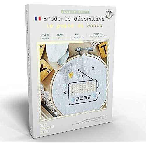 French Kits Die dekorative Stickerei - Das Radiosender von French Kits