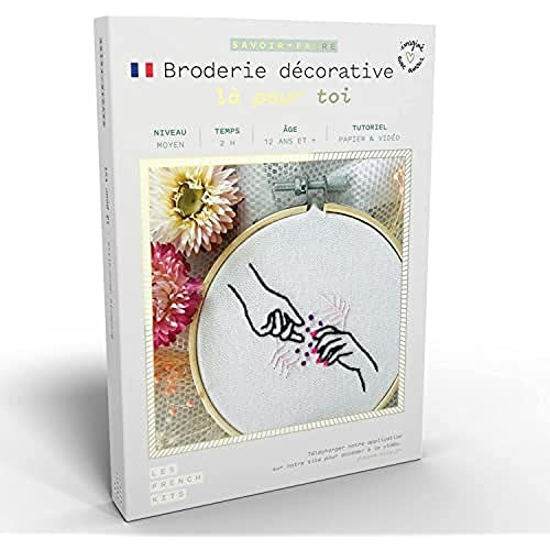 Les French Kits Deko-Stickerei "Là pour toi" von French Kits