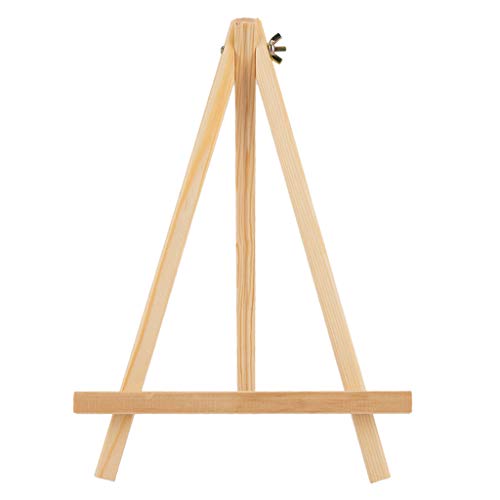 freneci Mini Staffeleien, kleine Holz Tafel Display, Halterung Staffelei Foto Memo Halter Platzkartenhalter Namenschilder - 18x24cm von Freneci