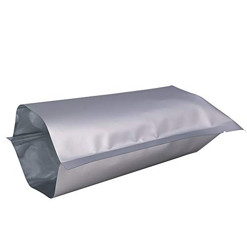 Fresherpack Folienbeutel / Mylar-Beutel 20 cm x 30 cm - 8 Zoll x 12 Zoll Heißsiegelbar für bis zu 3 kg Packung mit 50 Stück von Fresherpack