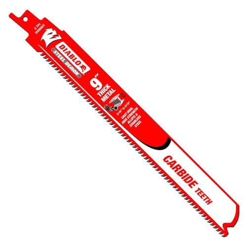 Diablo DS0908CF Hartmetall-Klinge für dickes Metallschneiden, 22,9 cm von Freud