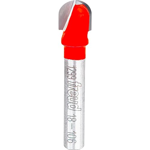 Freud 3/16 Zoll Radius Rund-Bit mit 1/4 Zoll Schaft (18-106) von Freud