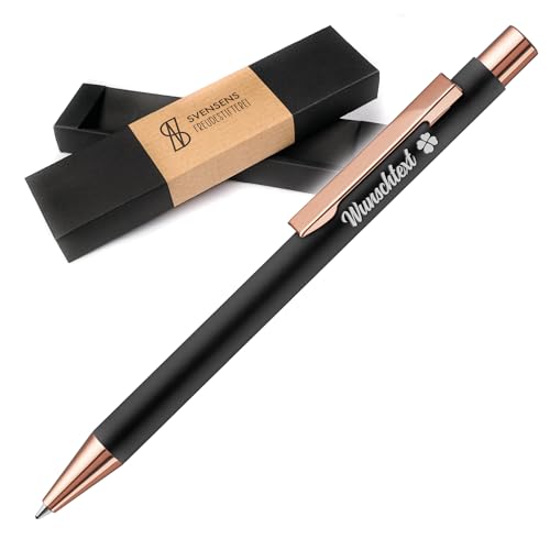 Freudestifterei Personalisierter roségoldfarbiger Metall Kugelschreiber mit Gravur optional in Geschenk-Box | Kuli Stift | Kollegen Geburtstag Weihnachten Männer Frauen | blauschreibend Freudestifterei Personalisierter roségoldfarbiger Metall Kugelschreiber mit Gravur optional in Geschenk-Box | Kuli Stift | Kollegen Geburtstag Weihnachten Männer Frauen | blauschreibend von Freudestifterei
