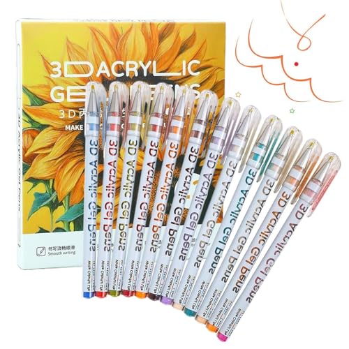 Frfik Acrylstifte - Mehrfarbiges Acryl Marker Kunst Set - Wasserbasierte Zeichenstifte Für Holz Stein Leinwand Stoff Scrapbook Karten Doodle Basteln Frfik Acrylstifte - Mehrfarbiges Acryl Marker Kunst Set - Wasserbasierte Zeichenstifte Für Holz Stein Leinwand Stoff Scrapbook Karten Doodle Basteln von Frfik