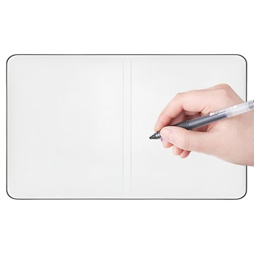 Frfik Kleine, trocken abwischbare Tafel, handliches Whiteboard, doppelseitiger Notizblock, leichtes Lernzubehör für Planung, Gruppenunterricht, Präsentationen, Klassenzimmer-Notizen Frfik Kleine, trocken abwischbare Tafel, handliches Whiteboard, doppelseitiger Notizblock, leichtes Lernzubehör für Planung, Gruppenunterricht, Präsentationen, Klassenzimmer-Notizen von Frfik