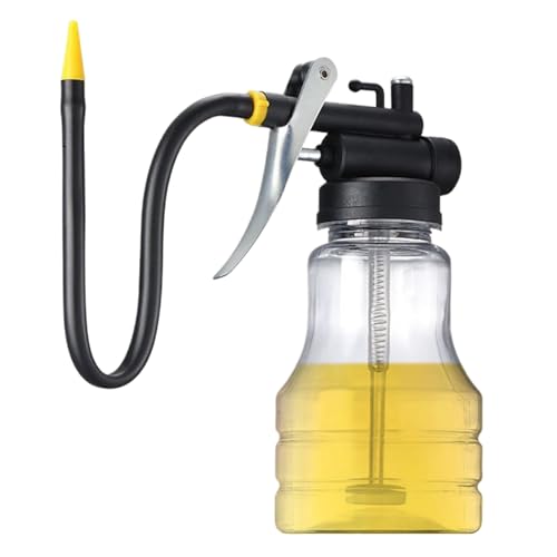 Hochdrucköler - Ölpumpenflasche, 24cm Öldosen für Fahrräder - 250ml transparente ABS-Ölflasche mit Schlauch & einfacher Nachfüllung für präzise Wartung von Werkzeugen und Fahrradteilen Hochdrucköler - Ölpumpenflasche, 24cm Öldosen für Fahrräder - 250ml transparente ABS-Ölflasche mit Schlauch & einfacher Nachfüllung für präzise Wartung von Werkzeugen und Fahrradteilen von Frfik
