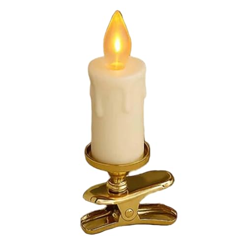 LED Kerzen - 15cm Flammenlose Kerze, Flameless Kerzen - Elektrische Klemme Kerze Attrappe aus PP, tropffrei | Clip-Kerzen, dekorative Weihnachtskerzenlichter für Garten, Hochzeiten & Festlichkeiten LED Kerzen - 15cm Flammenlose Kerze, Flameless Kerzen - Elektrische Klemme Kerze Attrappe aus PP, tropffrei | Clip-Kerzen, dekorative Weihnachtskerzenlichter für Garten, Hochzeiten & Festlichkeiten von Frfik