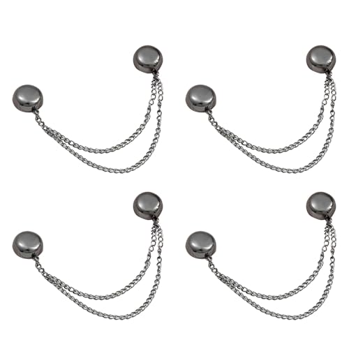 Magnetische Kleider-Clips, leistungsstarke Hijab-Magnete mit Kette, 3 Stück, für Kleidung, Hemden, Hemden, Accessoires, multifunktionale magnetische Klemm-Clips für Hemden, Strickjacken, Blusen Magnetische Kleider-Clips, leistungsstarke Hijab-Magnete mit Kette, 3 Stück, für Kleidung, Hemden, Hemden, Accessoires, multifunktionale magnetische Klemm-Clips für Hemden, Strickjacken, Blusen von Frfik