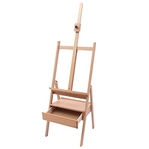 Französische Staffelei Buchenholz verstellbar faltba Tischstaffelei mit Metallschublade verstellbare Tischplatte aus massivem Buchenholz Künstlerstaffelei mit Stauraum für Studio oder Plein Air 45*45* Französische Staffelei Buchenholz verstellbar faltba Tischstaffelei mit Metallschublade verstellbare Tischplatte aus massivem Buchenholz Künstlerstaffelei mit Stauraum für Studio oder Plein Air 45*45* von Fricienc