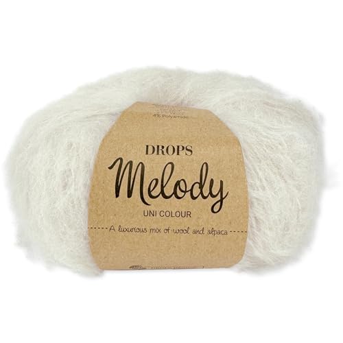 Frida's Wollhaus Drops 50 g Melody Stricken Häkeln Alpaka Schurwolle Alpaca Superweich 23 Farben (24 | Marzipan) von Frida's Wollhaus