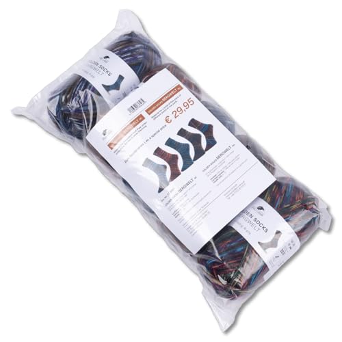 Frida's Wollhaus Pro Lana 100 g Set Golden Socks Schneewelt 4-fach Sockenwolle Stricken Häkeln Garn 5 Farben Frida's Wollhaus Pro Lana 100 g Set Golden Socks Schneewelt 4-fach Sockenwolle Stricken Häkeln Garn 5 Farben von Frida's Wollhaus