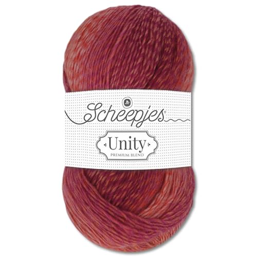 Frida's Wollhaus Scheepjes 100 g Unity (Our Tribe) Superwash Merinowolle Polyamid Stricken 37 Farben (963 | Haak Maar Raak) von Frida's Wollhaus