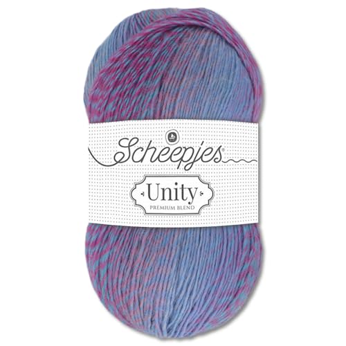 Frida's Wollhaus Scheepjes 100 g Unity (ehem. Our Tribe) Superwash Merinowolle Polyamid Stricken 37 Farben (966 | Miss Neriss) von Frida's Wollhaus