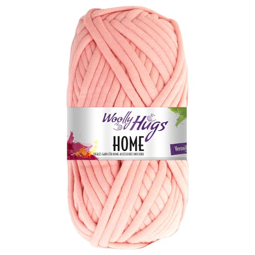 Frida's Wollhaus Woolly Hugs 100 g Home Textilgarn Baumwolle Korb Untersetzer Muschel 16 Farben (32 | Rosa) von Frida's Wollhaus